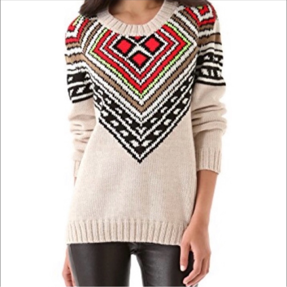 Mara Hoffman Intarsia sweater Size Small